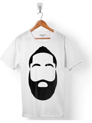 Kendim Seçtim James Harden Fear The Beard Houstan Basketball Nba4 Erkek Tişört