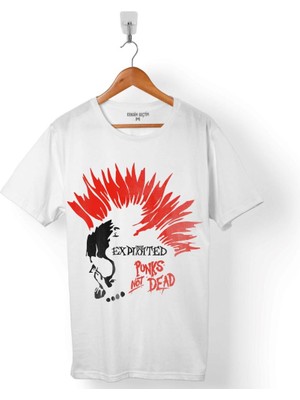 Kendim Seçtim The Exploıted Punks Not Dead Musıc Group Erkek Tişört