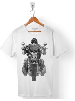 Kendim Seçtim Motosiklet Chopper Bıker Rıder Sürücü Erkek Tişört