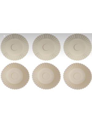 Pink Rose Bybirgül Krem 12 Li Silikon Mini Kek Kalıbı ,browni Kalıbı ,muffin Kalıbı 12 Adet