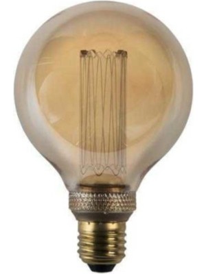Edison 5 Adet Style E27 40W G95 Rustik Glop Lamba Dimmer Uyumlu