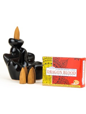 Deepika Dragons Blood Geri Akışlı Şelale Tütsü