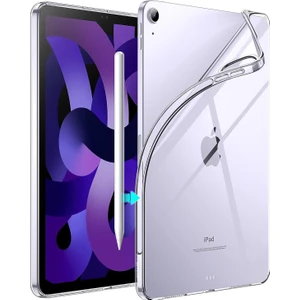 iPad Air 5/4 (10.9-Inch, 2022/2020 5th/4th Generation) Shockproof Köşe Korumalı Şeffaf Silikon Kılıf