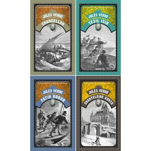 Olağanüstü Yolculuklar 25 - Olağanüstü Yolculuklar 26 - Olağanüstü Yolculuklar 27 - Olağanüstü Yolculuklar 28 - 4 Kitap - Jules Verne