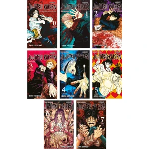 Jujutsu Kaisen 0-1-2-3-4-5-6-7. Ciltler Manga Seti - Gege Akutami