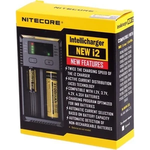 I2 Intelli Charger Li Ion Universal Pil Şarj Cihazı 2'li