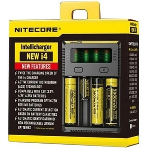 I4 Intelli Charger Li Ion Universal Pil Şarj Cihazı 4'lü