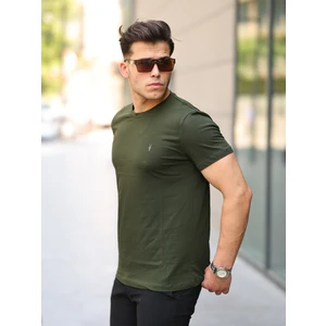 Erkek Bisiklet Yaka Standart Pamuk Erkek Basic T-Shirt