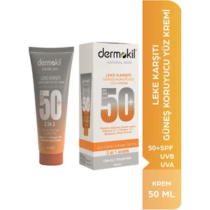 Leke Karşıtı Güneş Koruyucu Yüz Kremi 50 Spf 50ML