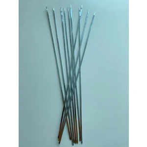Yassı Kuşbaşı Şişi 60 cm 10 Adet
