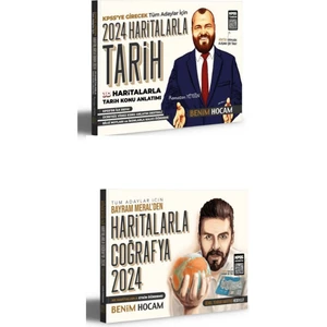 Benim Hocam Yayınları Haritalarla Tarih - Coğrafya