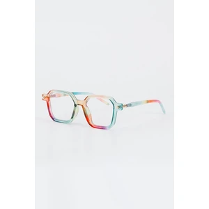 Betül Optik Kare Büyük Unisex Mat Blueblock Gözlük