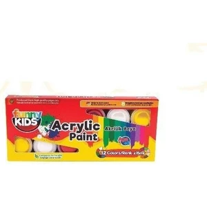 Funny Kids Akrilik Boya 15 ml 12 Li Set 3150 / Funny Kıds