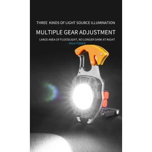 Çok Fonksiyonlu Şarj Edilebilir Cob Anahtarlık El Feneri