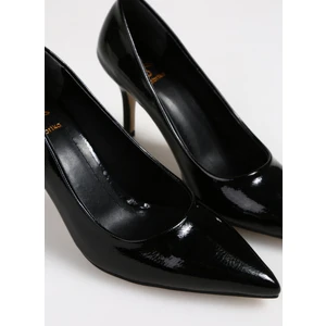 Siyah Kadın Topuklu Ayakkabı Prılly