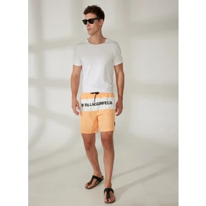 Karl Lagerfeld Şort Mayo, M, Turuncu