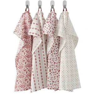 IKEA Akdeniz Inamarıa Beyaz-Kırmızı 45 x 60  cm  Kurulama Bezi