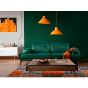 Perla Sofa Nelson Üçlü Koltuk Babyface Yeşil