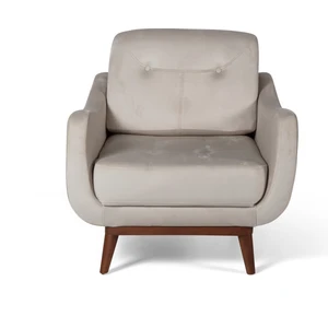 Perla Sofa Nelson Berjer Babyface Krem