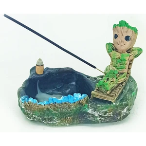 Craft Maket I Am Groot Geri Akış ve Çubuk Tütsülük Tasarım