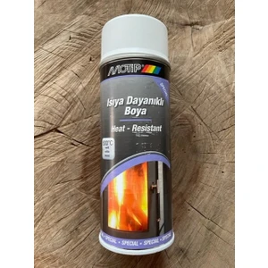 500 Derece Isıya Dayanıklı Eksoz ve Soba Boyası Beyaz
