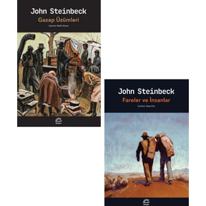 Gazap Üzümleri - Fareler ve İnsanlar - 2 Kitap - John Steinbeck