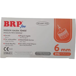 Insülin Kalem Iğnesi 6mm