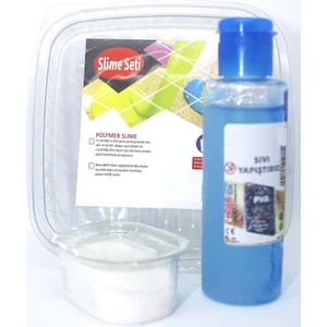 Sepeti 6 Renk Seçenekli Slime Jeli ve  Boraks - Slaym Yapım Seti