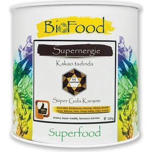 Biofood Supernergie Kakao Tadında Karışık İçecek Tozu 210 G