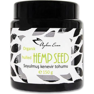 Ayhan Ercan Organik Hulled Hemp Seed Soyulmuş Kenevir Tohumu 150 G