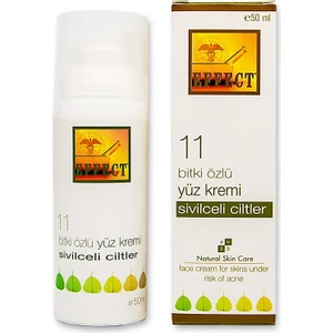 11 Bitki Özlü Sivilceli Ciltler için Yüz Kremi 50 ml