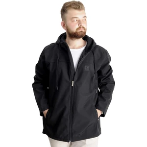 Erkek Softshell Parcalı Kapsonlu Mont 21235 Siyah
