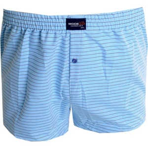 Mode Xl Büyük Beden Erkek Boxer Desenli Poplin 6348 Kahverengi