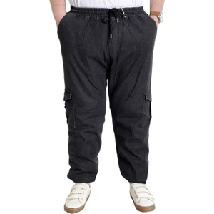 Erkek Kot Pantolon Chıef Blue Lastikli 23919 Siyah