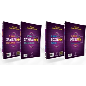 Karekök Yayıncılık Güncel 6. Sınıf Sayısal-Sözel Mix Seti (Yeni Nesil Sorular)