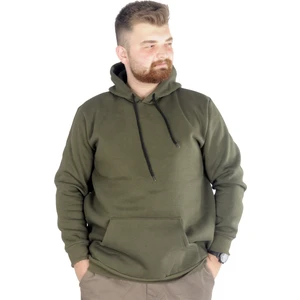 Erkek Sweatshirt Kapşonlu Pocket Basic 20562 Haki