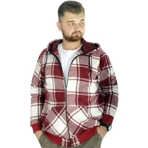 Erkek Oduncu Kapsonlu Sweat Pocket 21574 Mürdüm