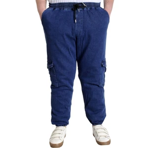 Erkek Kot Pantolon Chıef Blue Lastikli 23919 Mavi