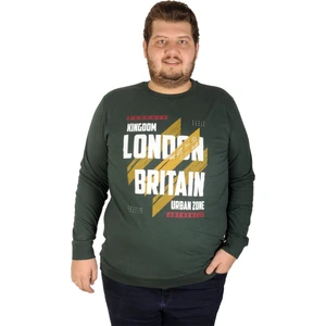 Mode Xl Büyük Beden Erkek Sweatshirt London Britain 19133 Nefti