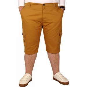 Mode Xl Büyük Beden Erkek Kapri Klasik 21401 Taba
