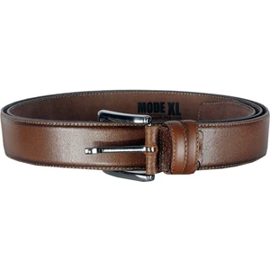 Kemer 4 cm Düz Double Deri 4078 Fındık Rengi