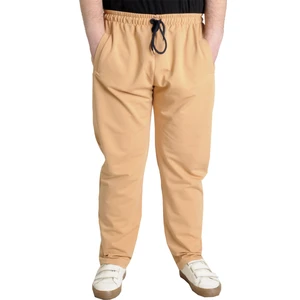 Büyük Beden Erkek Eşofman Altı Classic 2 Ip 11100 Bej