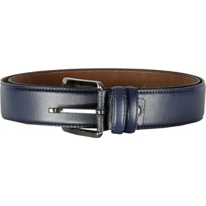 Kemer 4 cm Düz Double Deri 4078 Lacivert