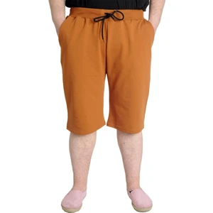 Büyük Beden Erkek Kapri Straight Basic 20500 Tarçın