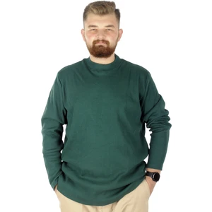 Büyük Beden Uzun Kol Yarım Balıkçı Kazak 22558 Nefti