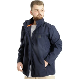 Büyük Beden Erkek Mont Basic Waterproof 21232 Lacivert