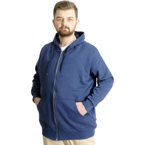 Erkek Hırka Kapson Fermuarlı Steel Interlock 21600 Indigo