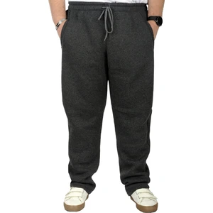 Büyük Beden Erkek Eşofman Altı Classic 3 Ip 11103 Antramelanj