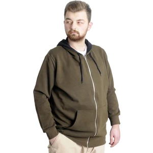 Erkek Hırka Kapson Fermuarlı Steel Interlock 21600 Haki