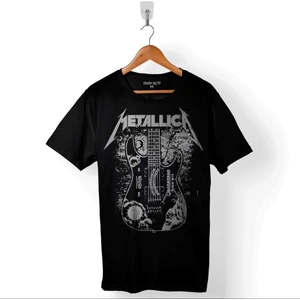 Kendim Seçtim Metallica Kirk Ouija Board Guitar Rock Gitar Baskılı Tişört  T-Shirt
